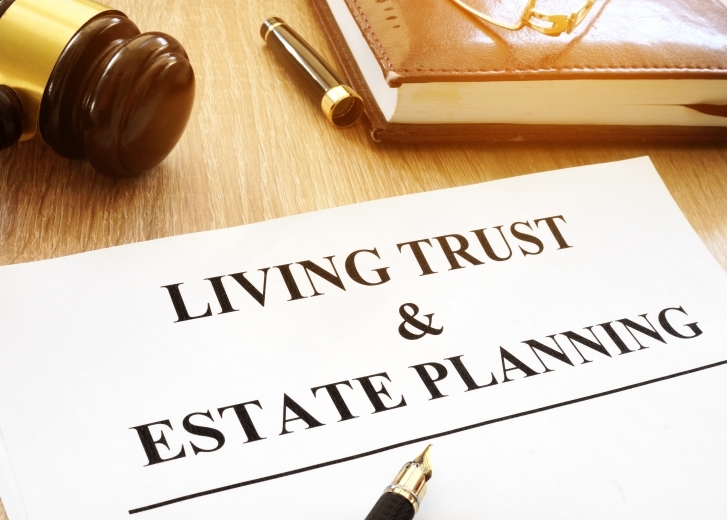 Living Trust and Estate Planning paperwork