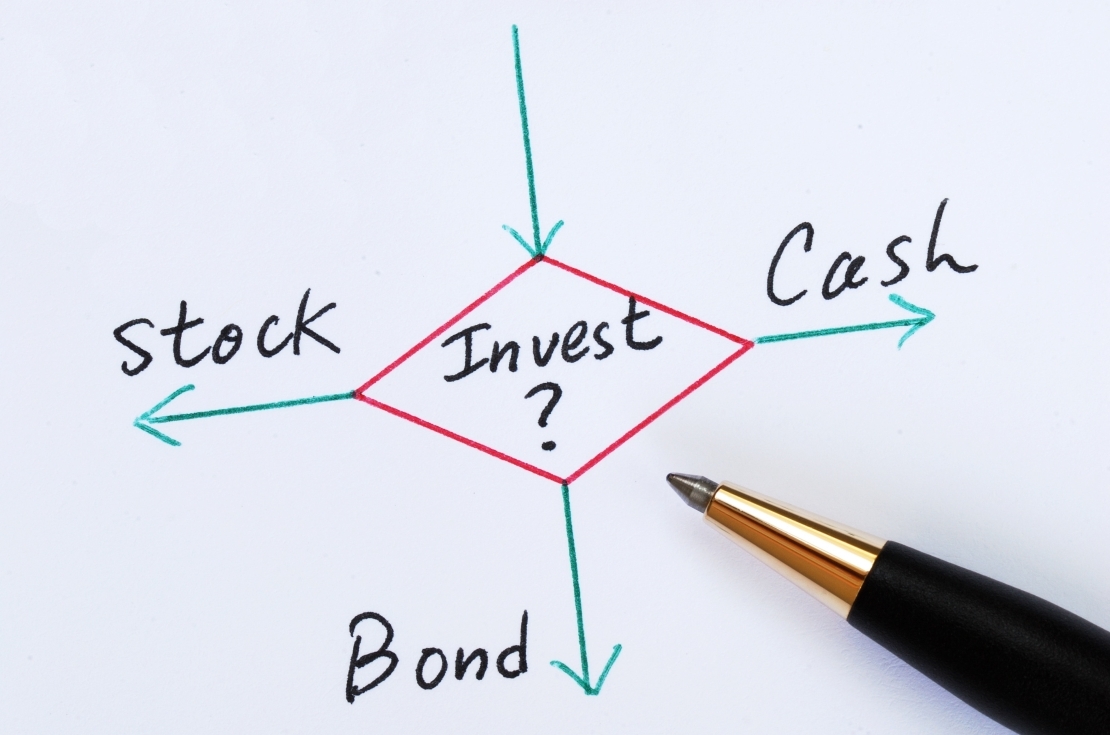 Crossroad stock, cash, bond, or invest